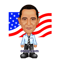 Obama Animatied Caricature